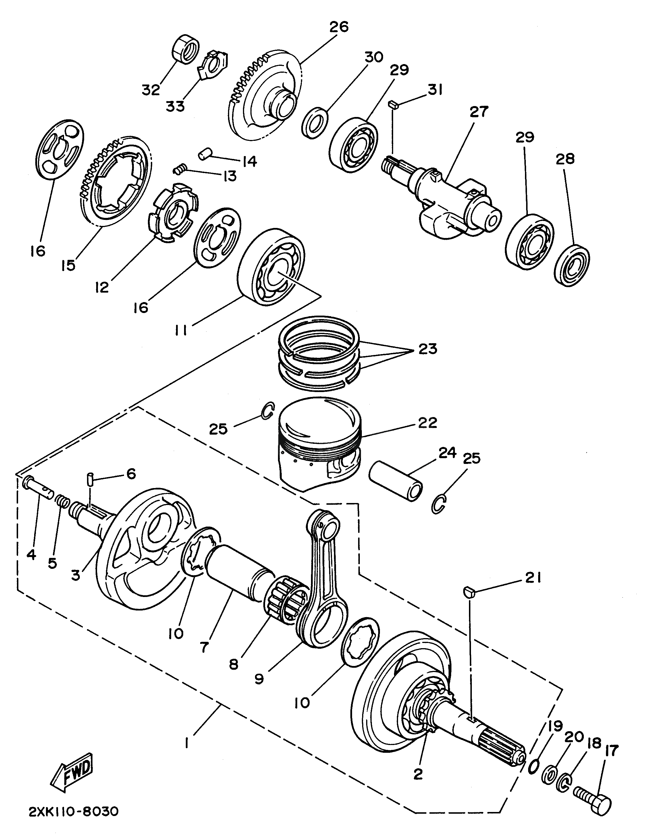 Crankshaft Piston