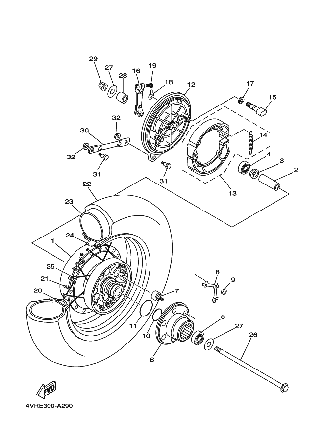 Rear Wheel