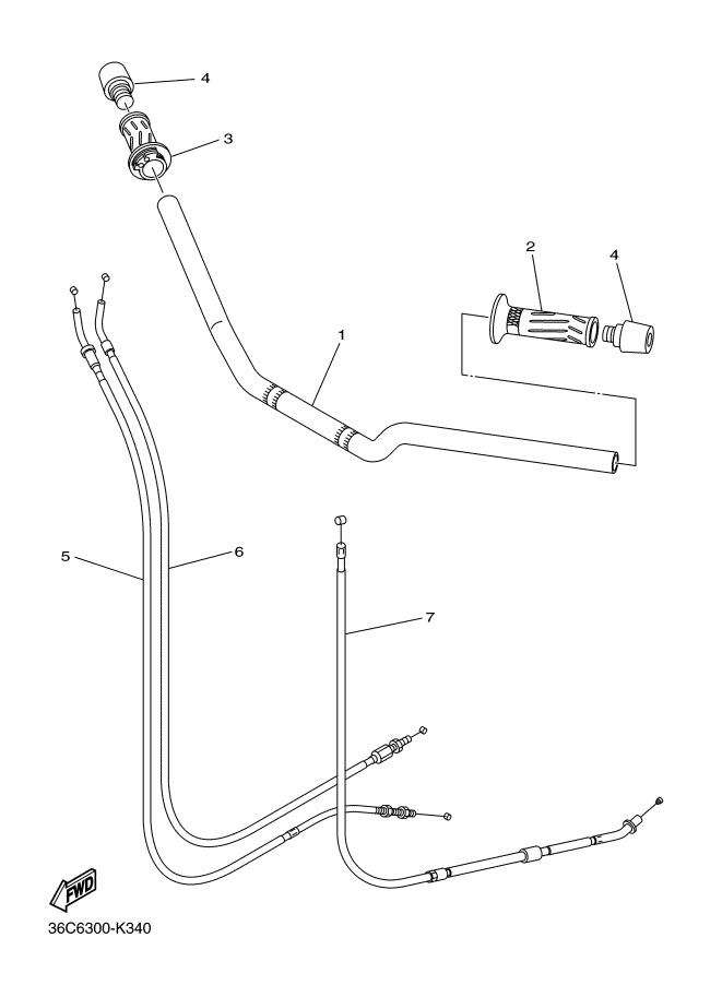 Handlebar Cable