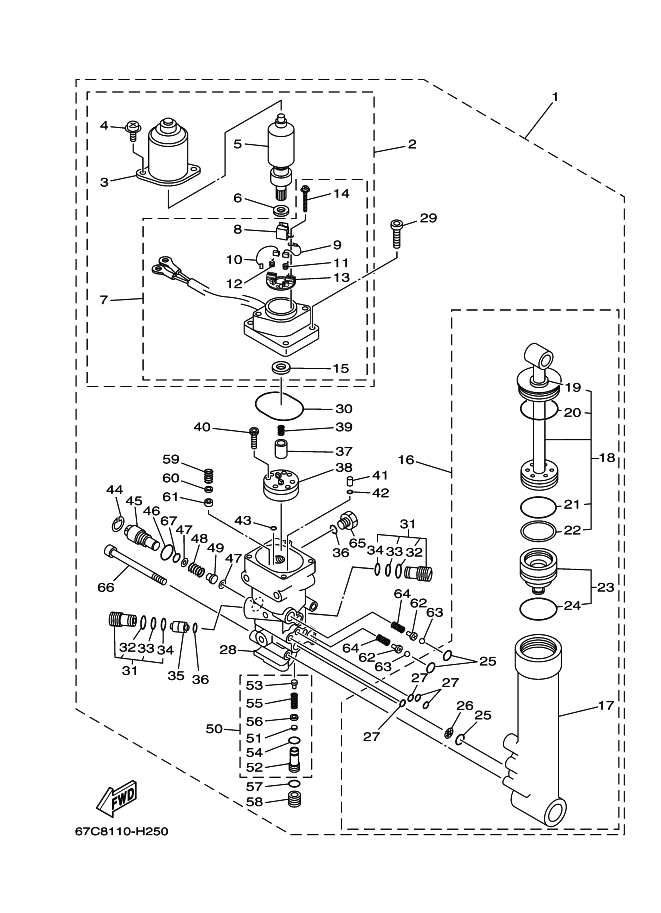 Power Trim & Tilt Assembly