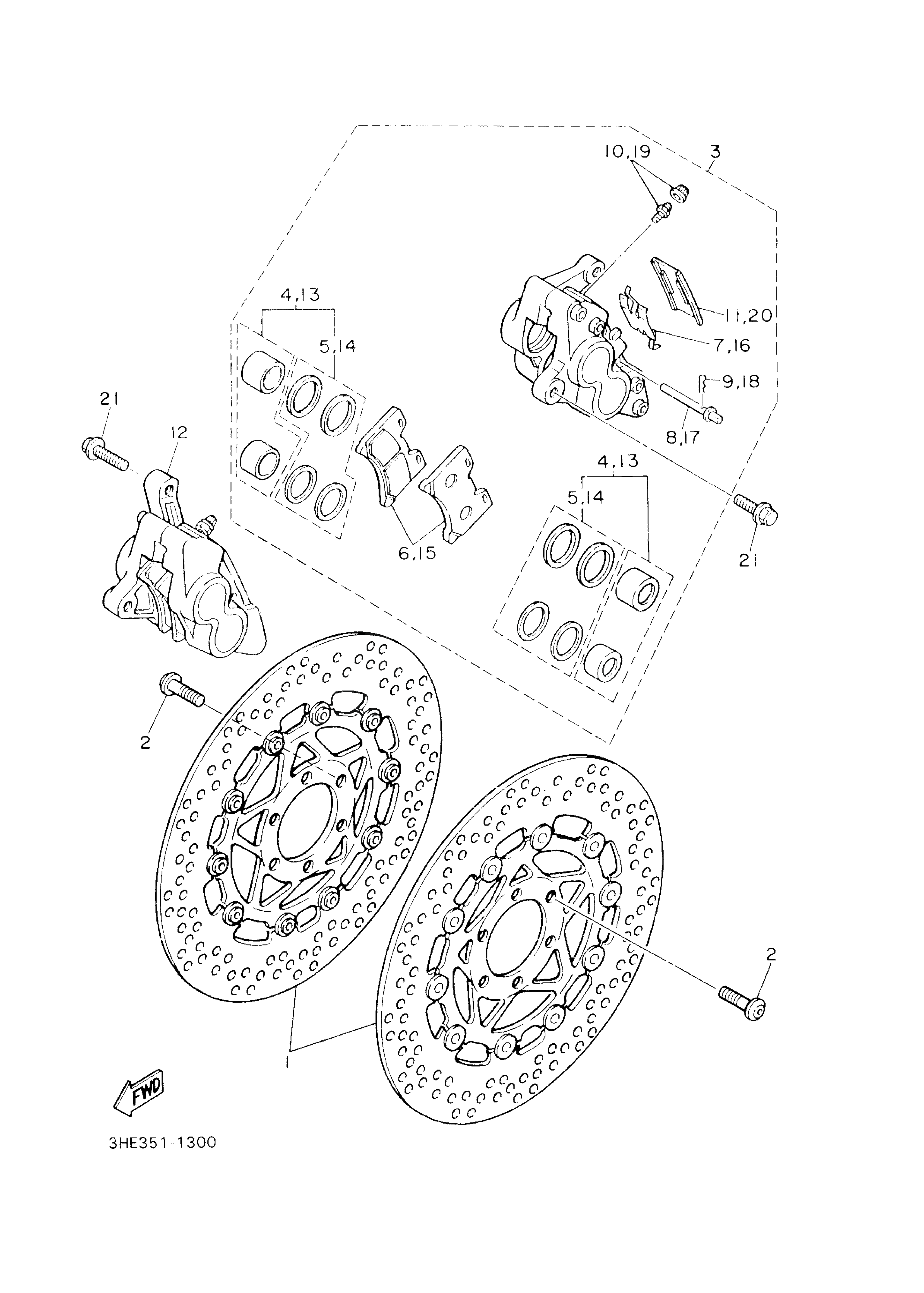 Front Brake Caliper