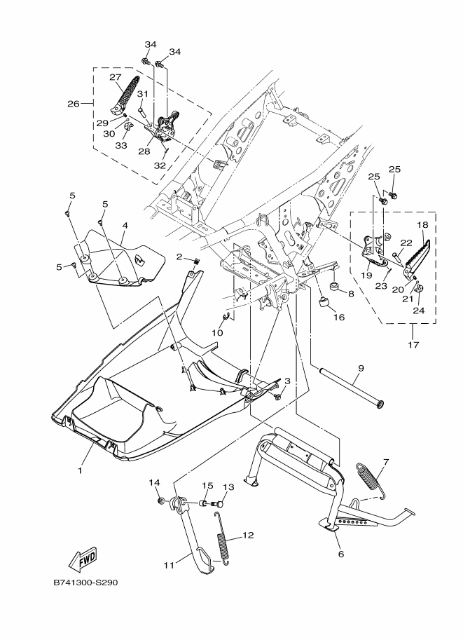Stand & Footrest