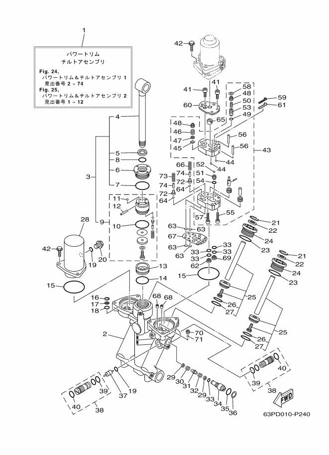 Power Trim & Tilt Assembly