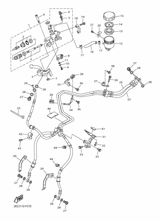 Front Master Cylinder