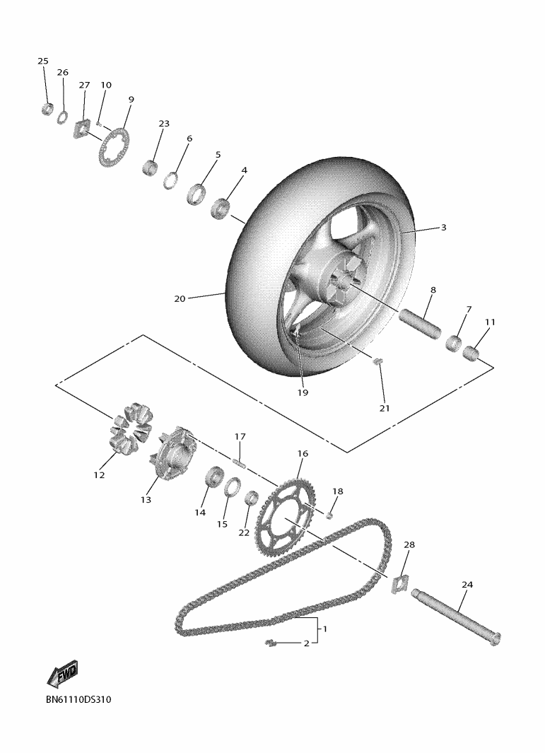 Rear Wheel