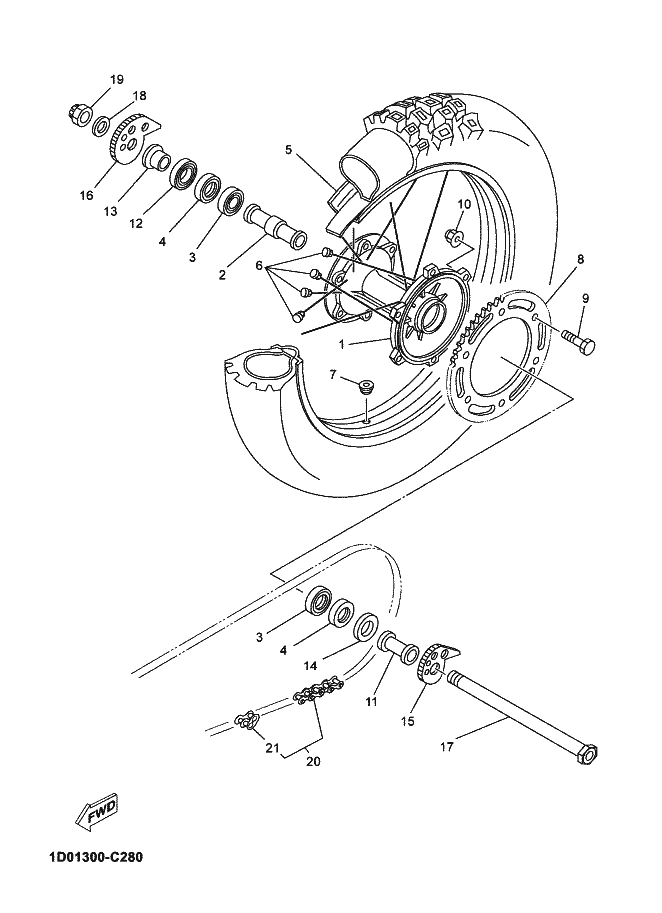 Rear Wheel
