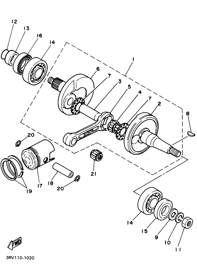 Crankshaft Piston