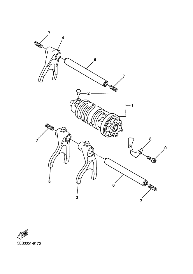 Shift Cam & Fork