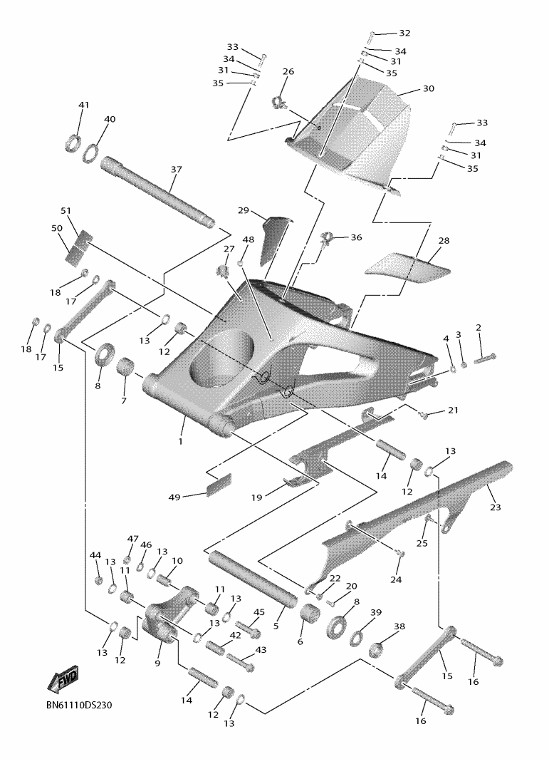 Rear Arm