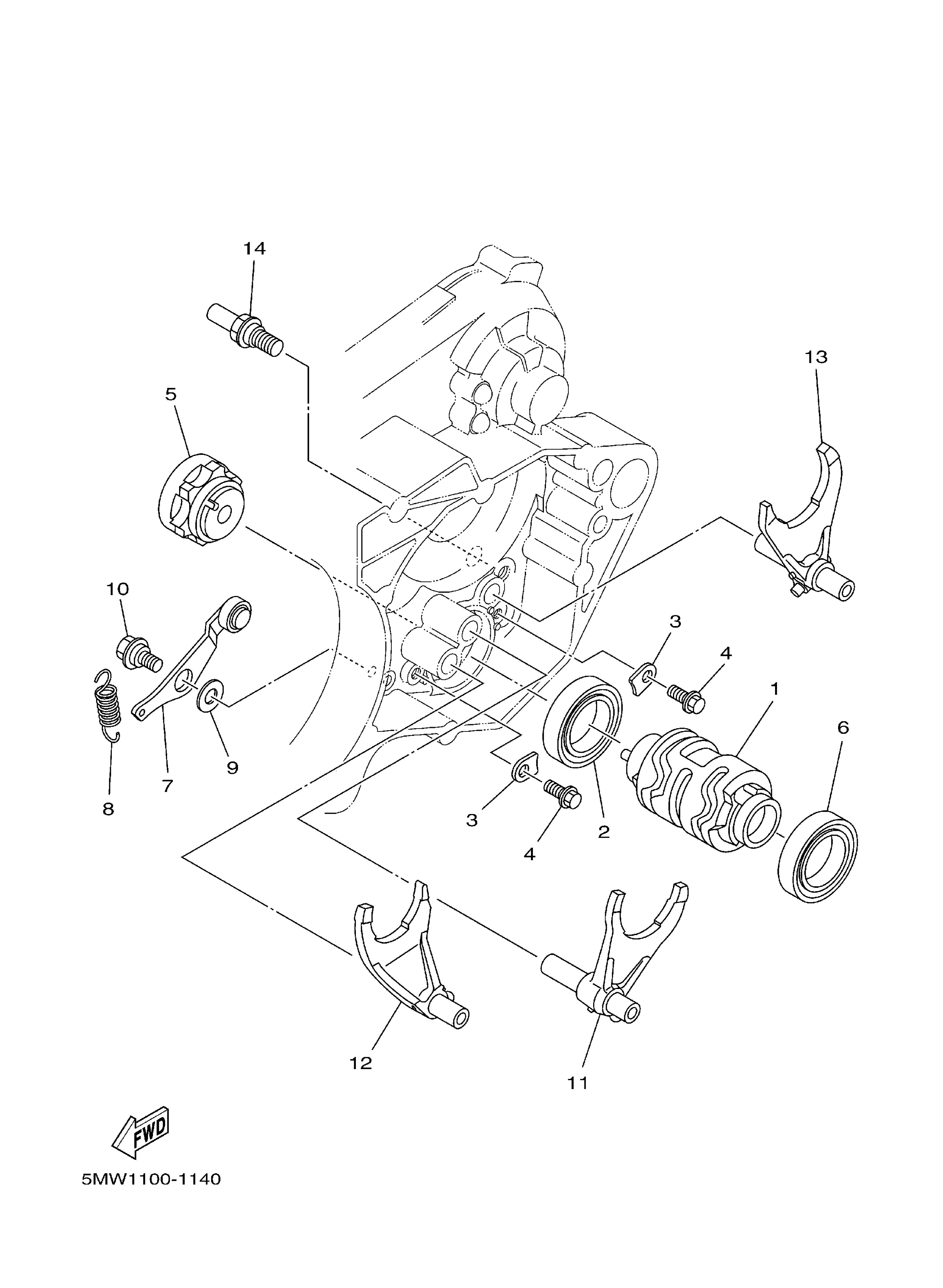 Shift Cam Fork