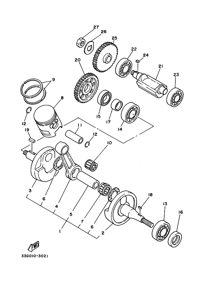 Crankshaft Piston