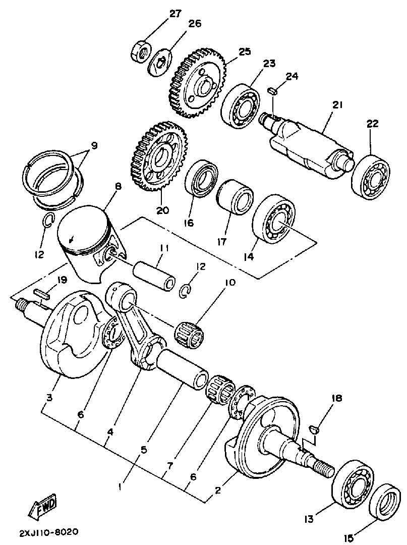 Crankshaft Piston