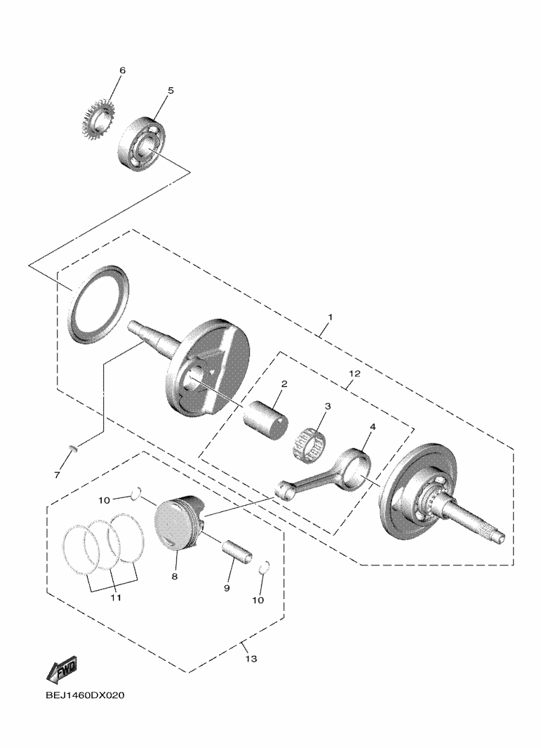 Crankshaft & Piston