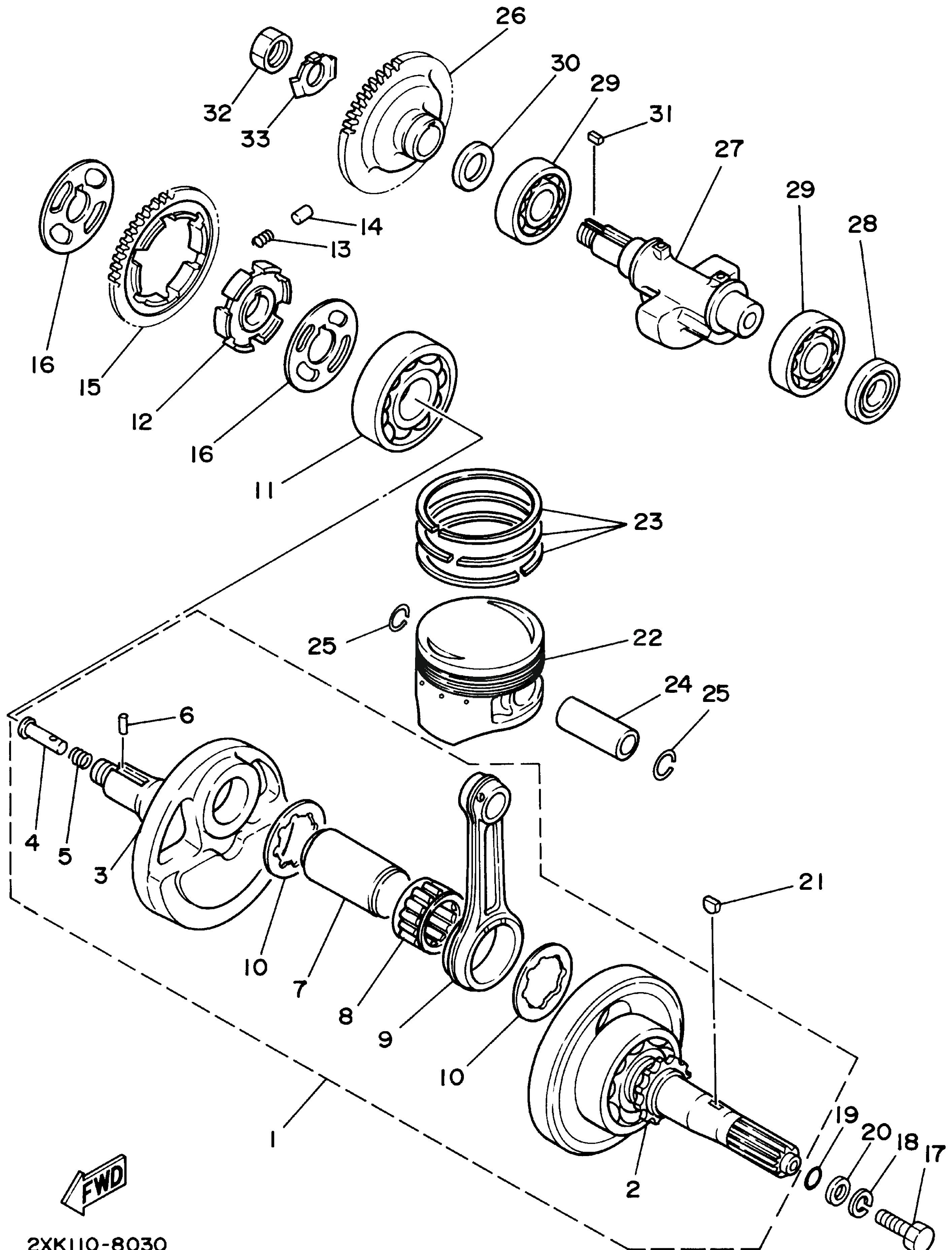 Crankshaft Piston