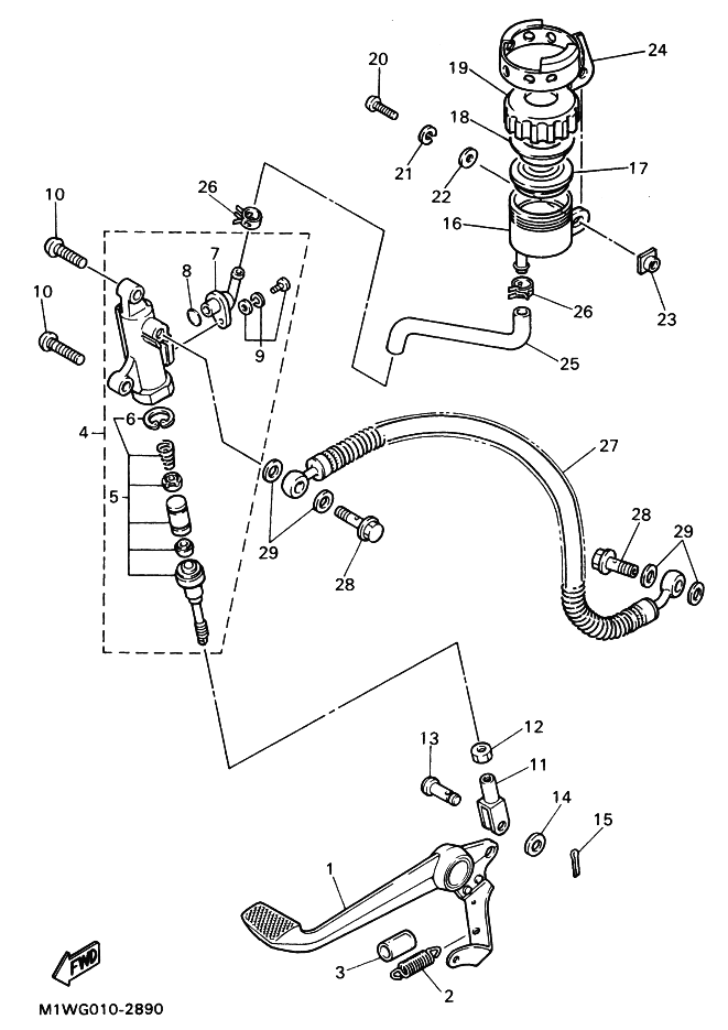 Rear Master Cylinder