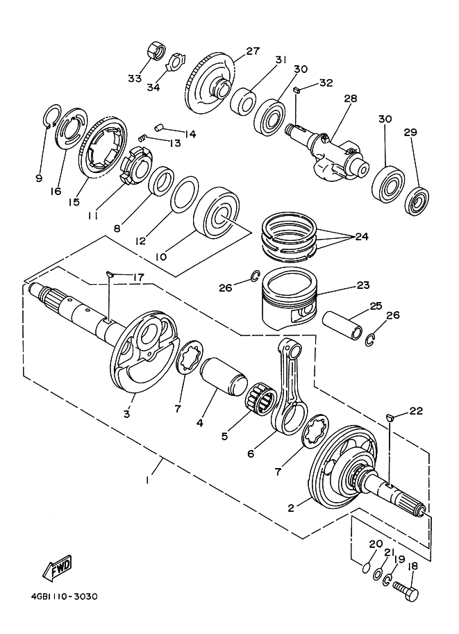 Crankshaft Piston