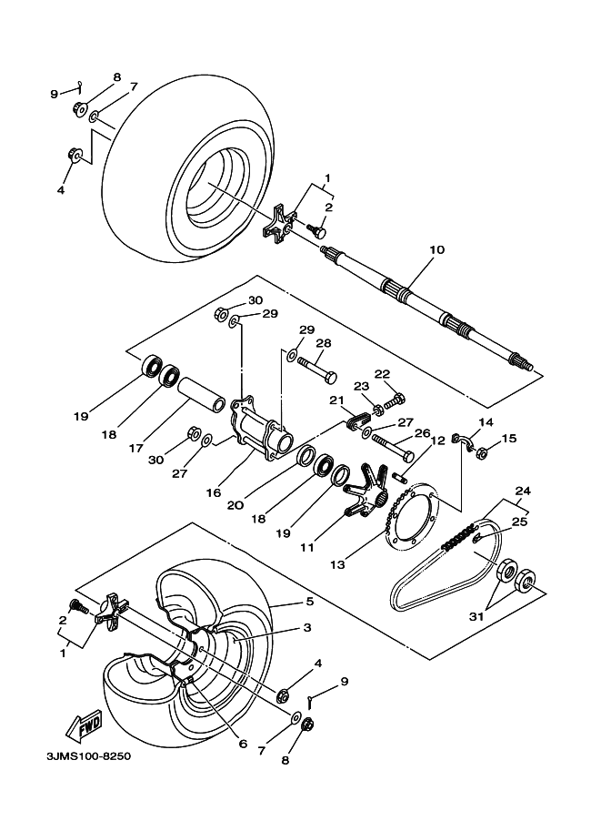 Rear Wheel