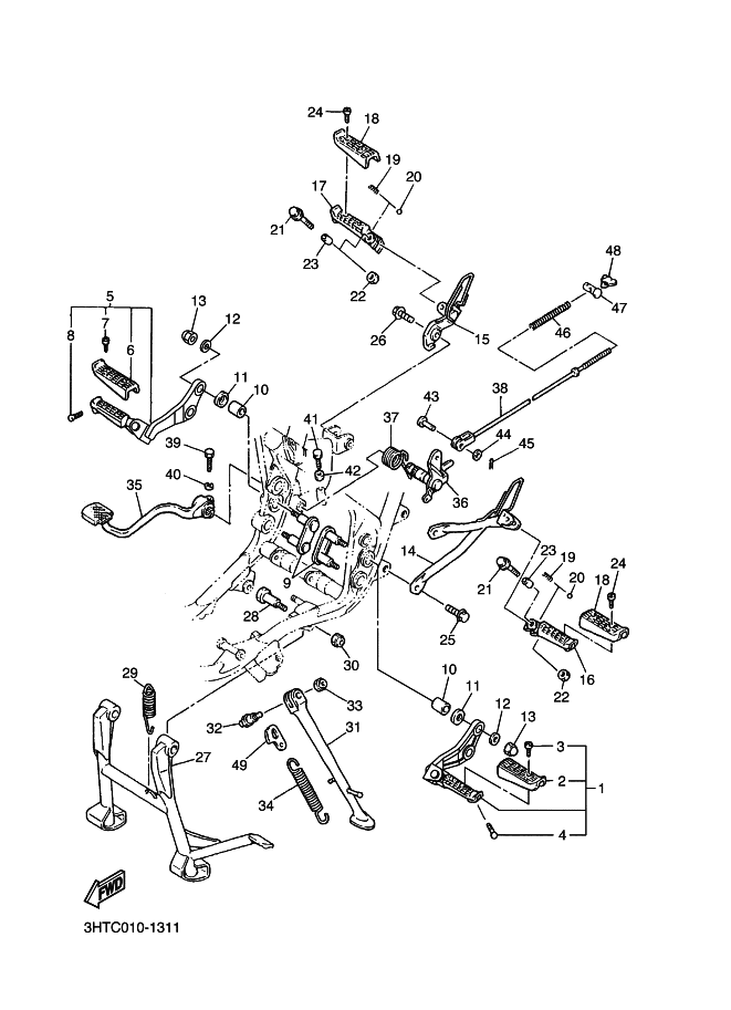 Stand & Footrest
