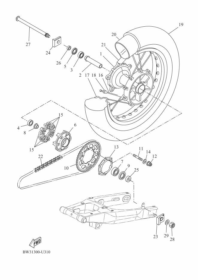 Rear Wheel