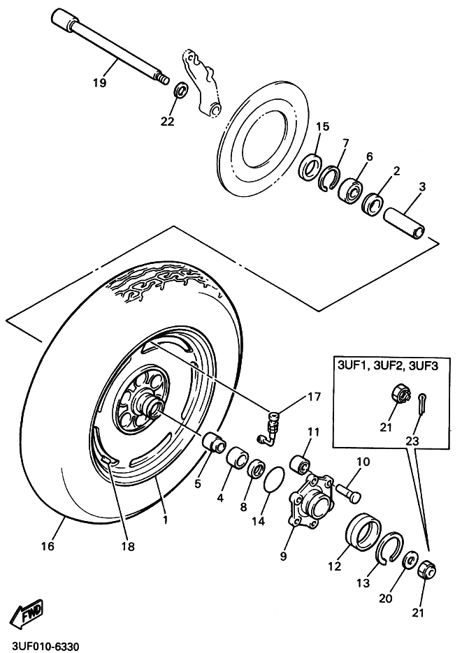 Rear Wheel