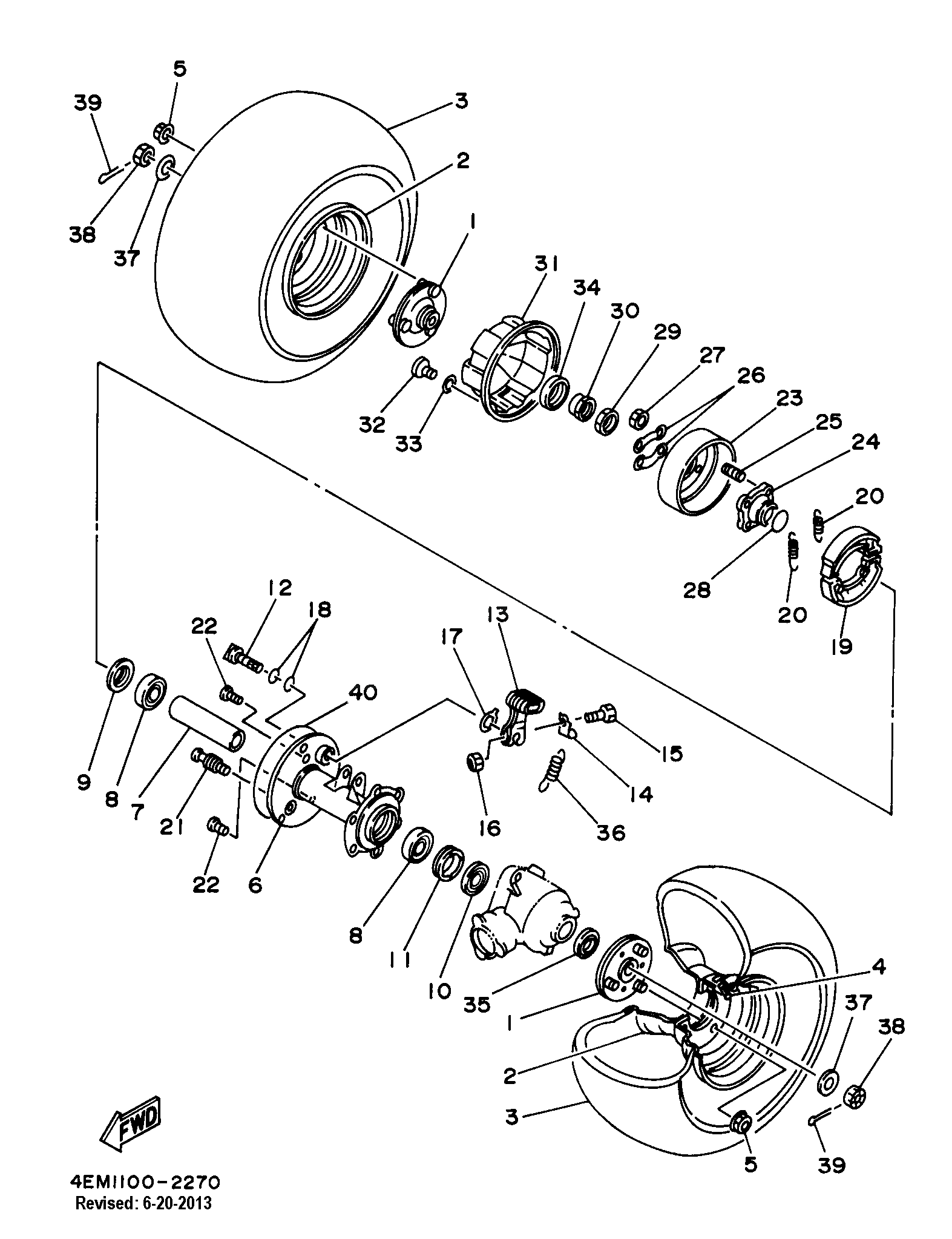 Rear Wheel