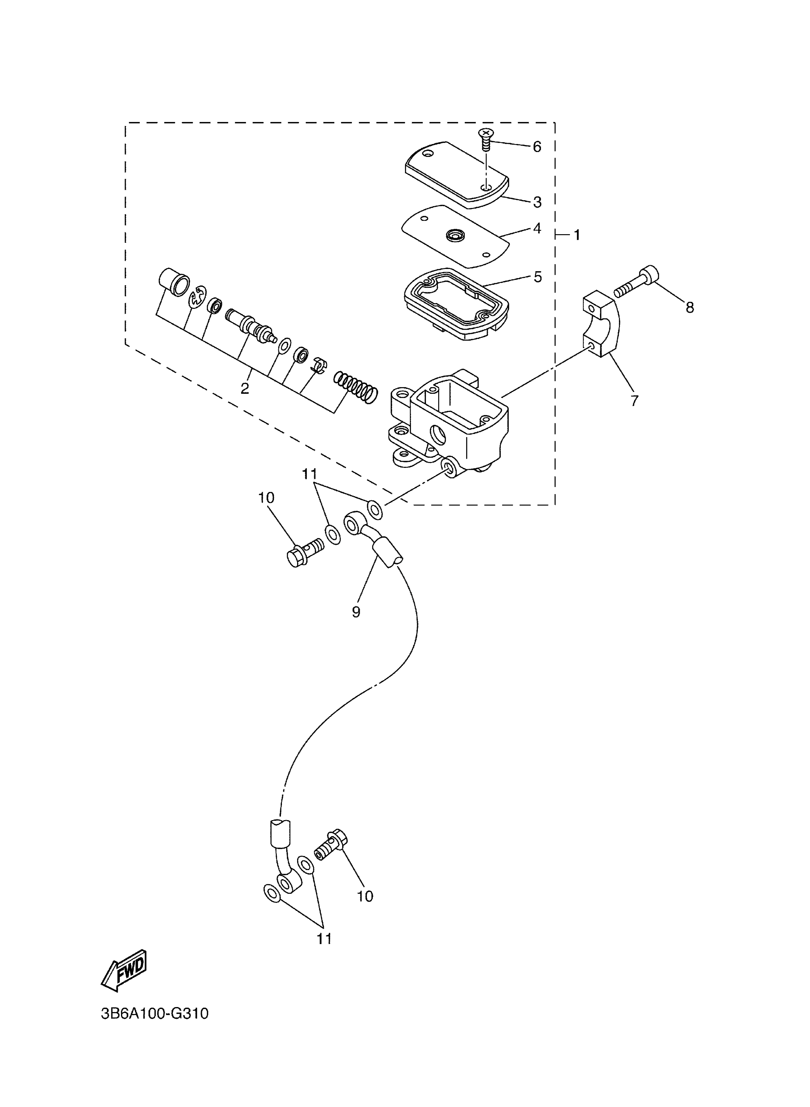 Front Master Cylinder