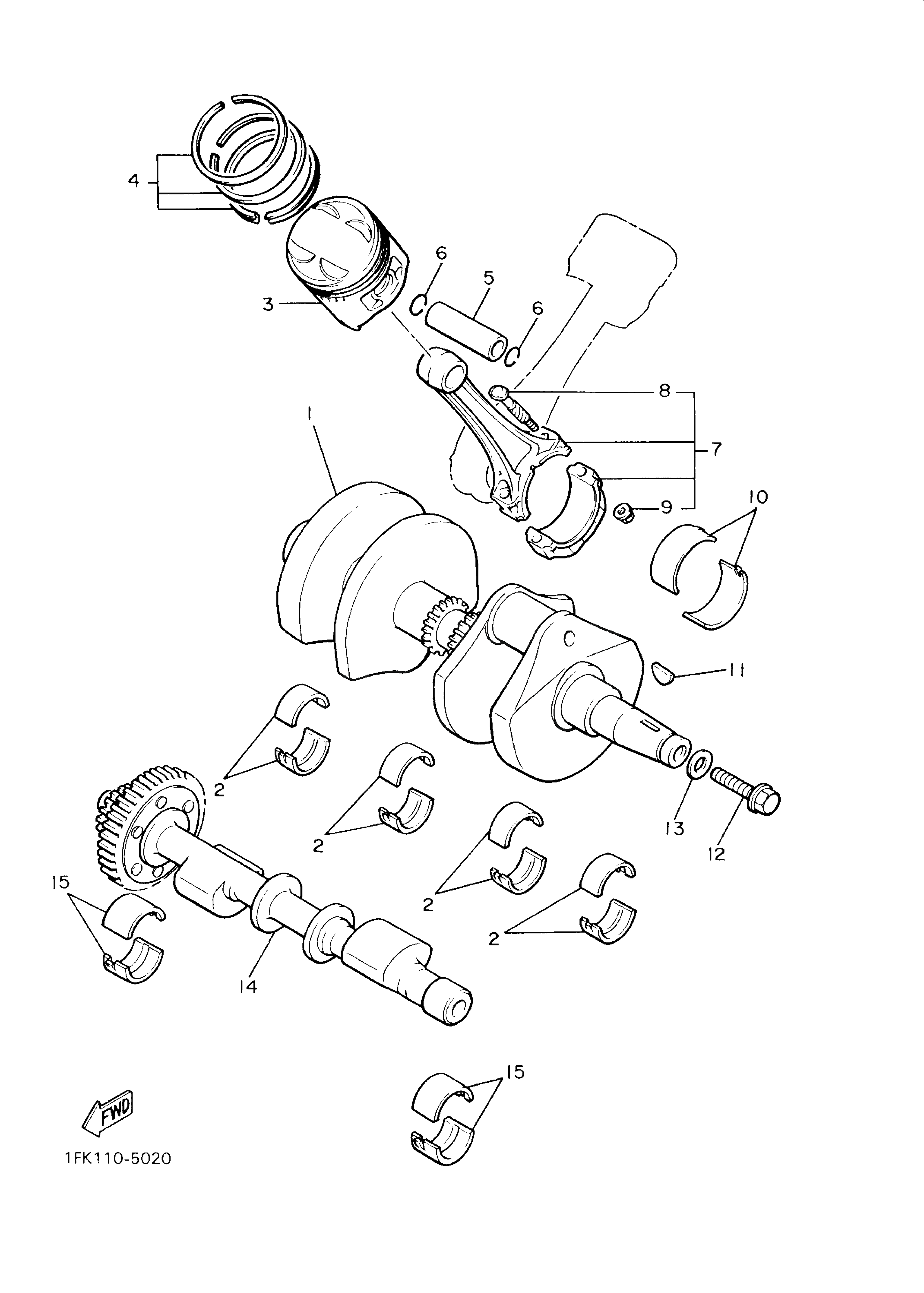 Crankshaft Piston
