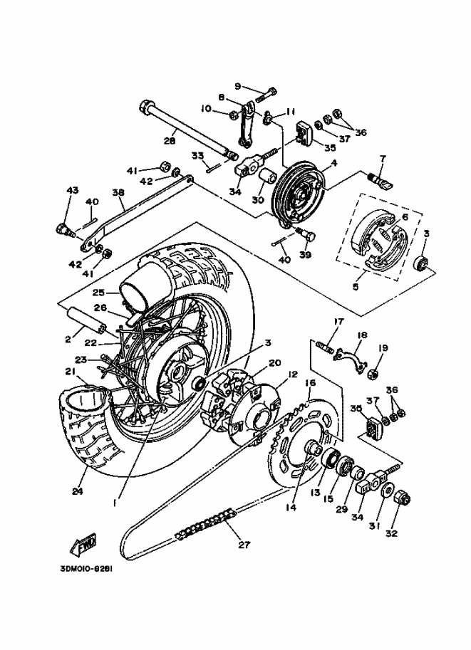 Rear Wheel