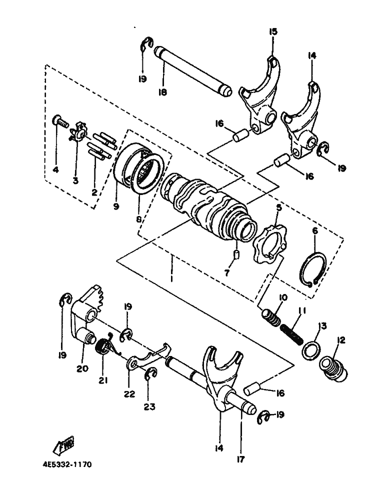 Shift Cam Fork