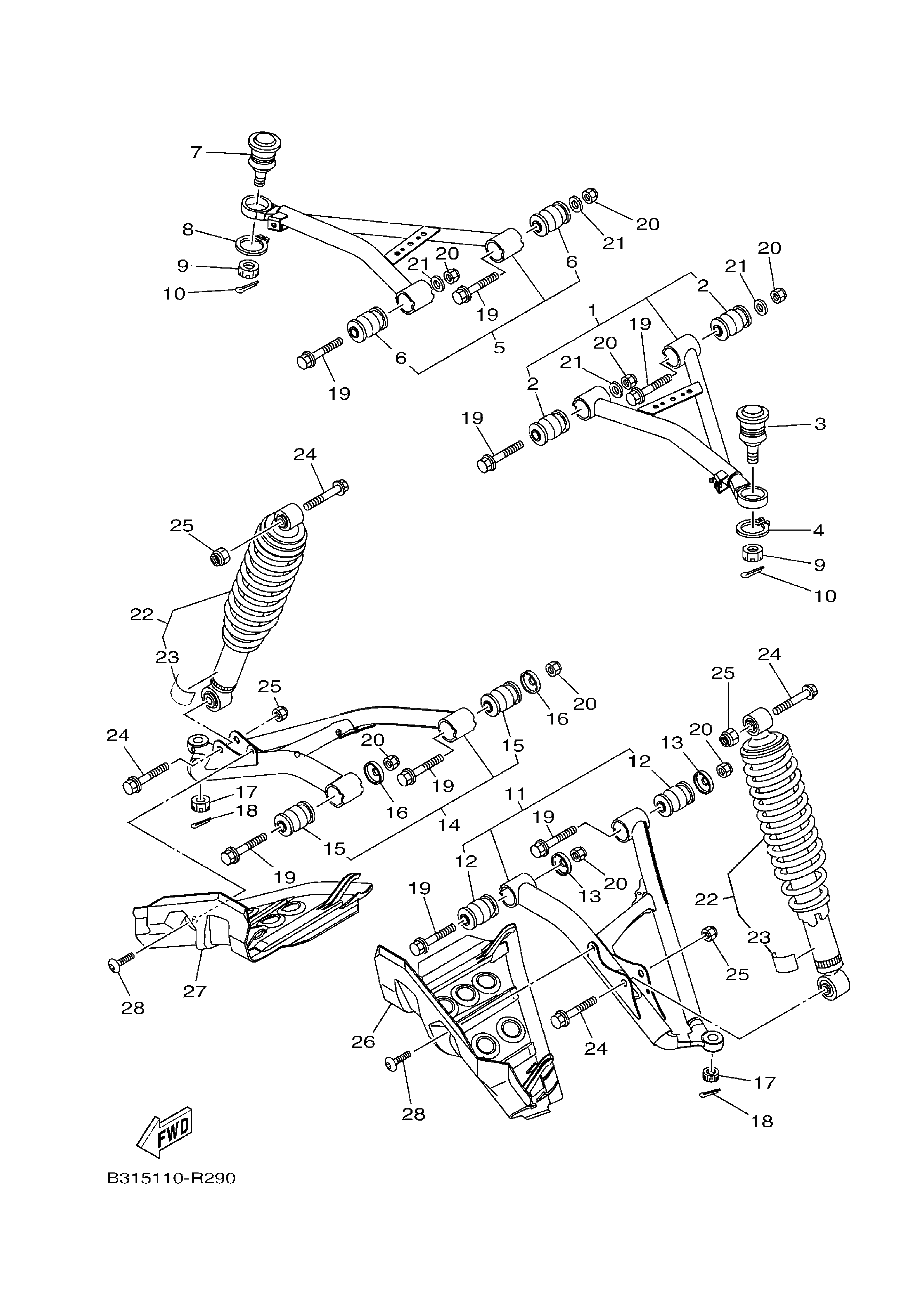 Front Suspension Wheel