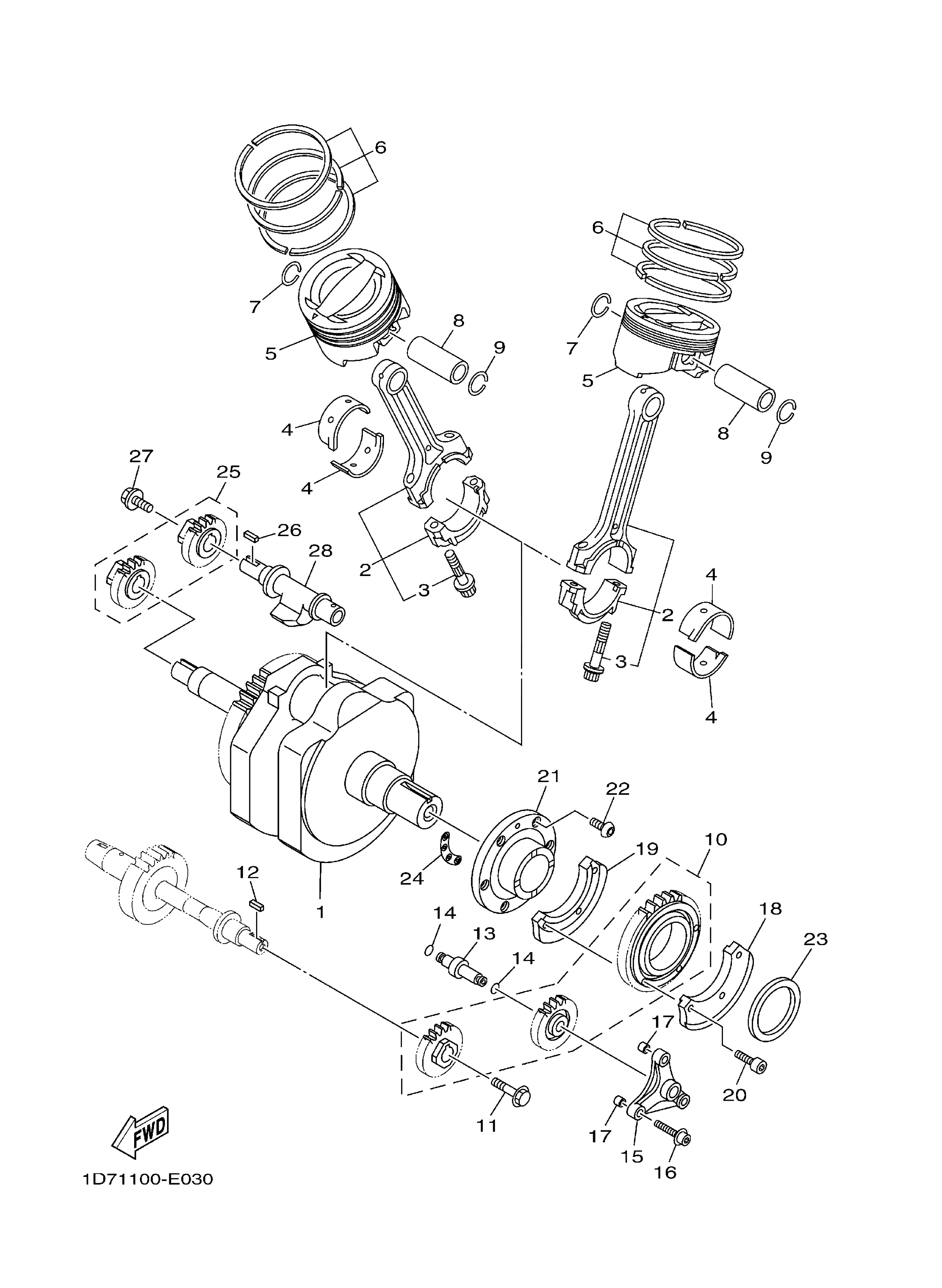 Crankshaft Piston