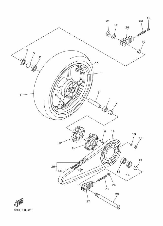 Rear Wheel