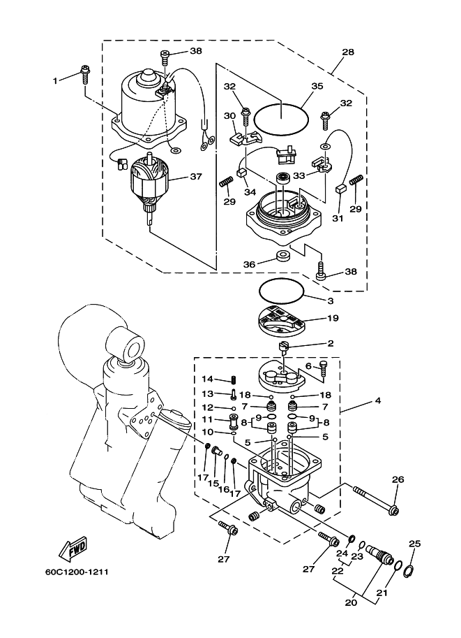 Power Trim & Tilt Assembly