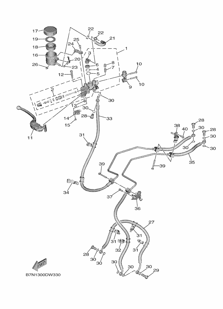 Front Master Cylinder
