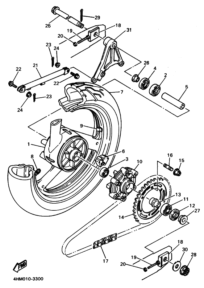 Rear Wheel