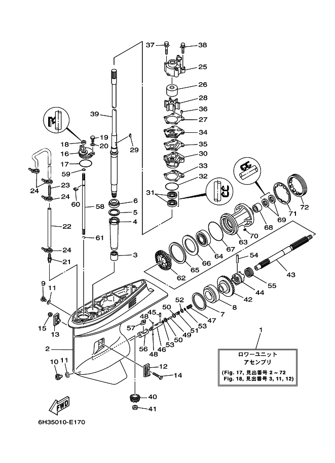 Lower Casing & Drive