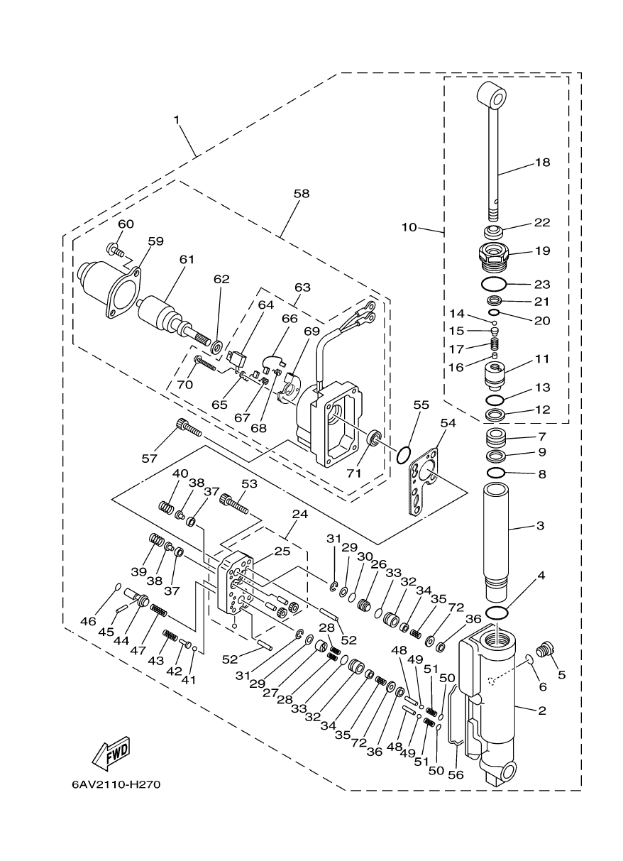 Power Tilt Assy