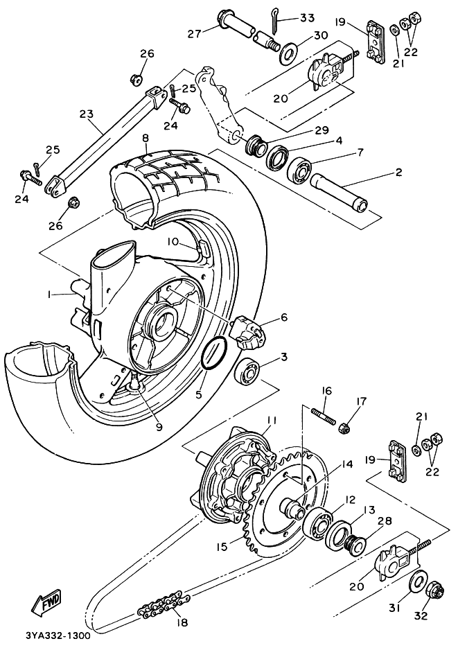 Rear Wheel