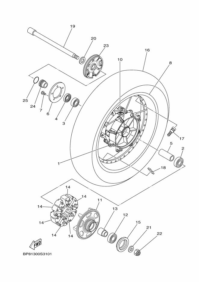 Rear Wheel