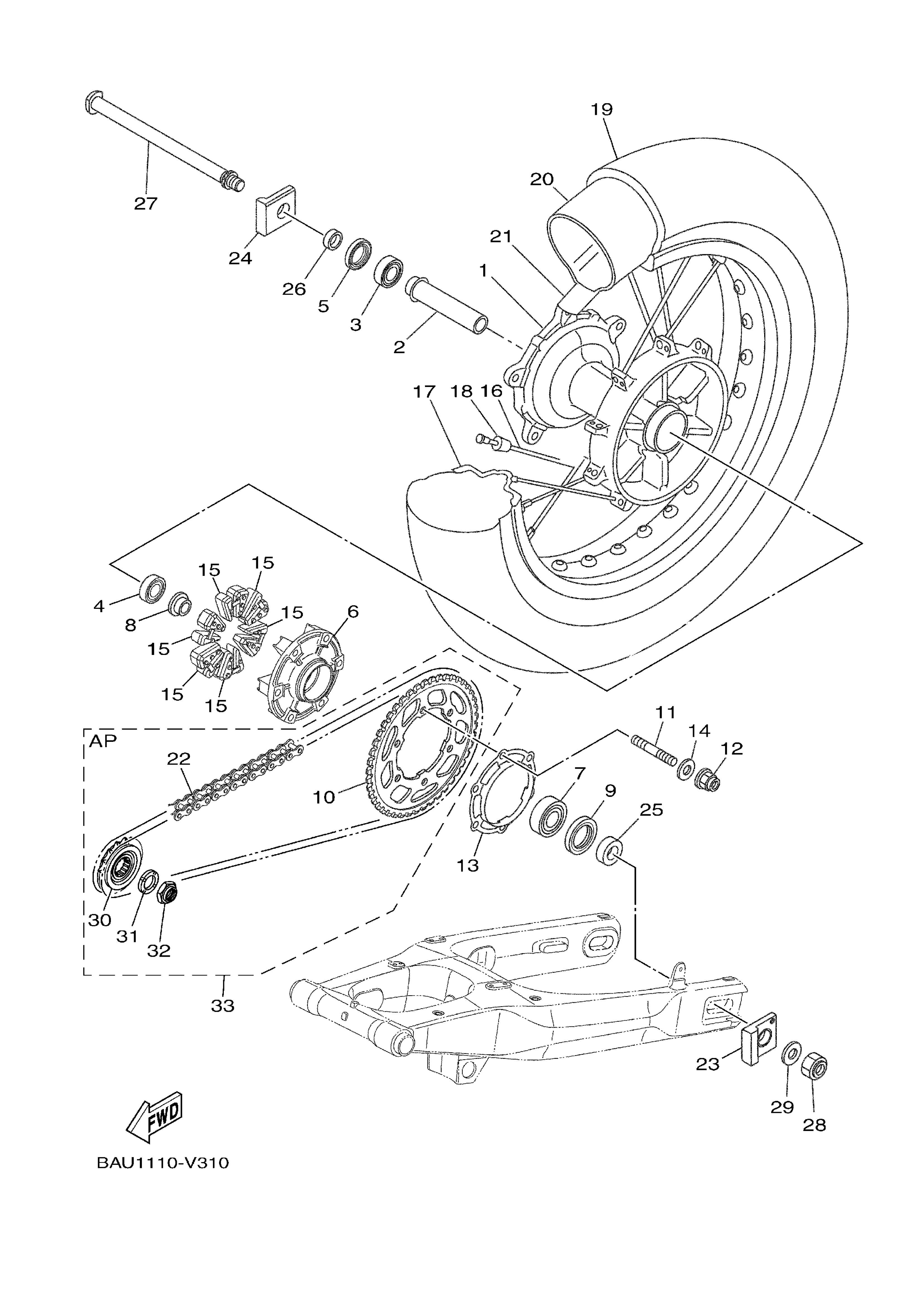 Rear Wheel