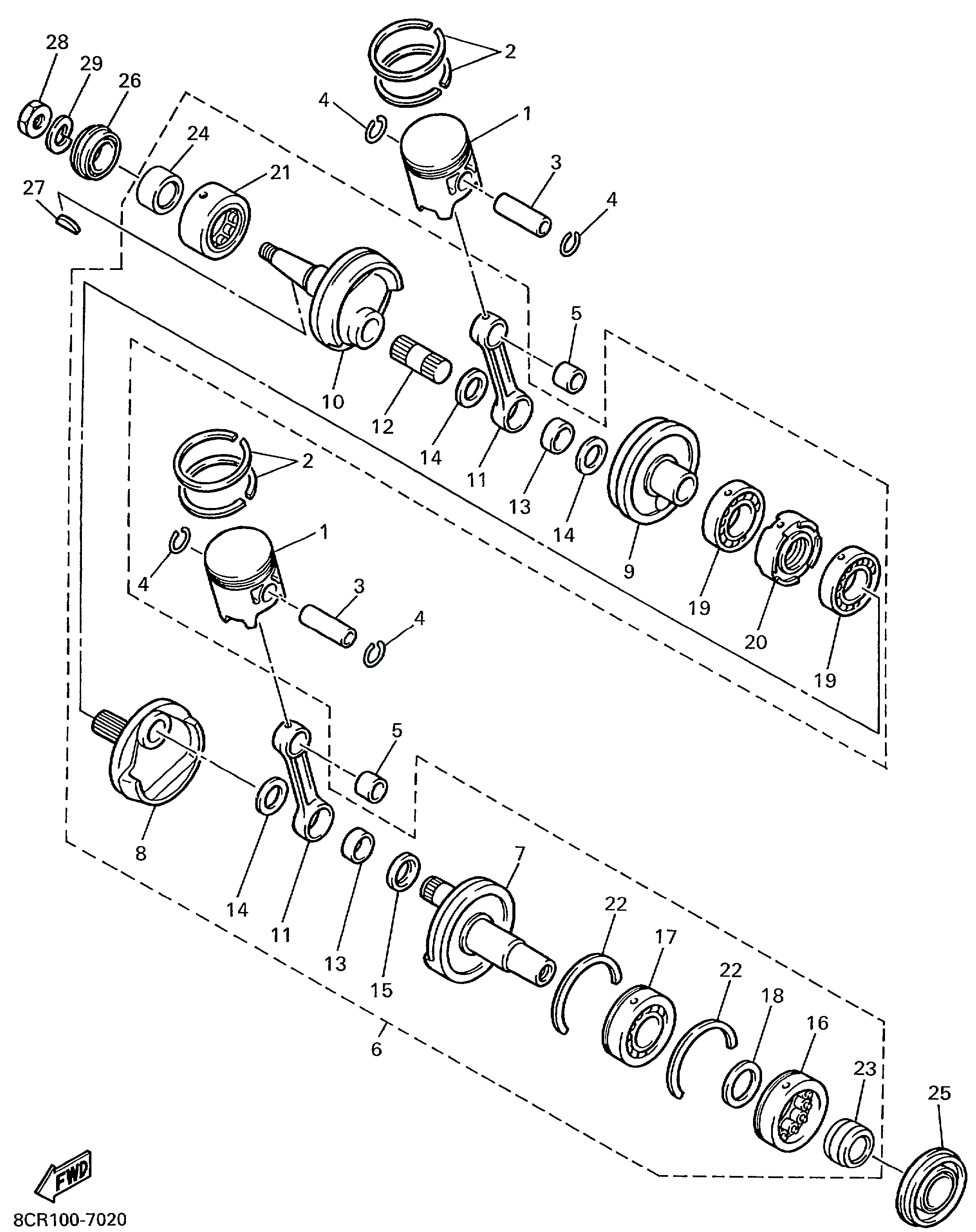 Crankshaft Piston