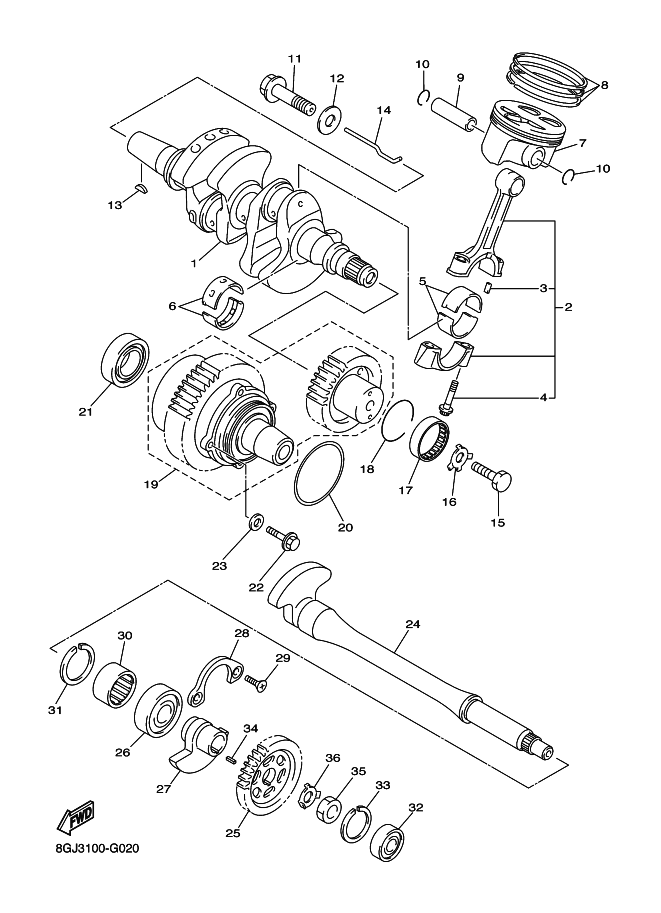 Crankshaft & Piston