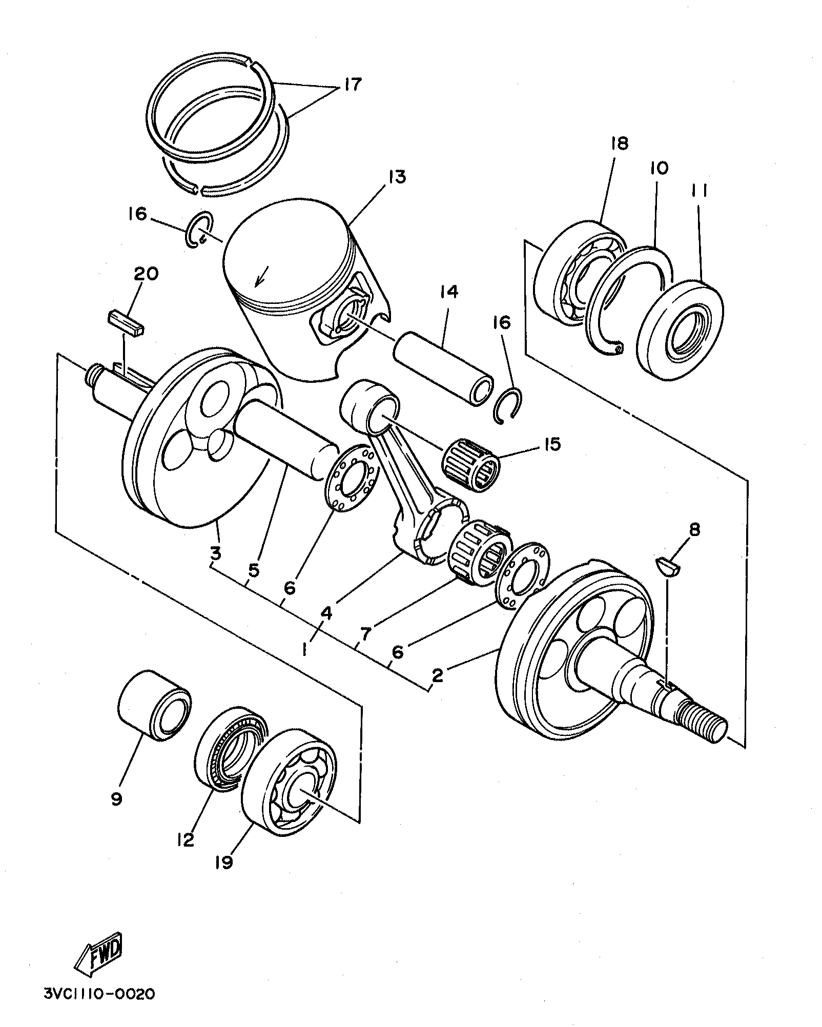 Crankshaft Piston
