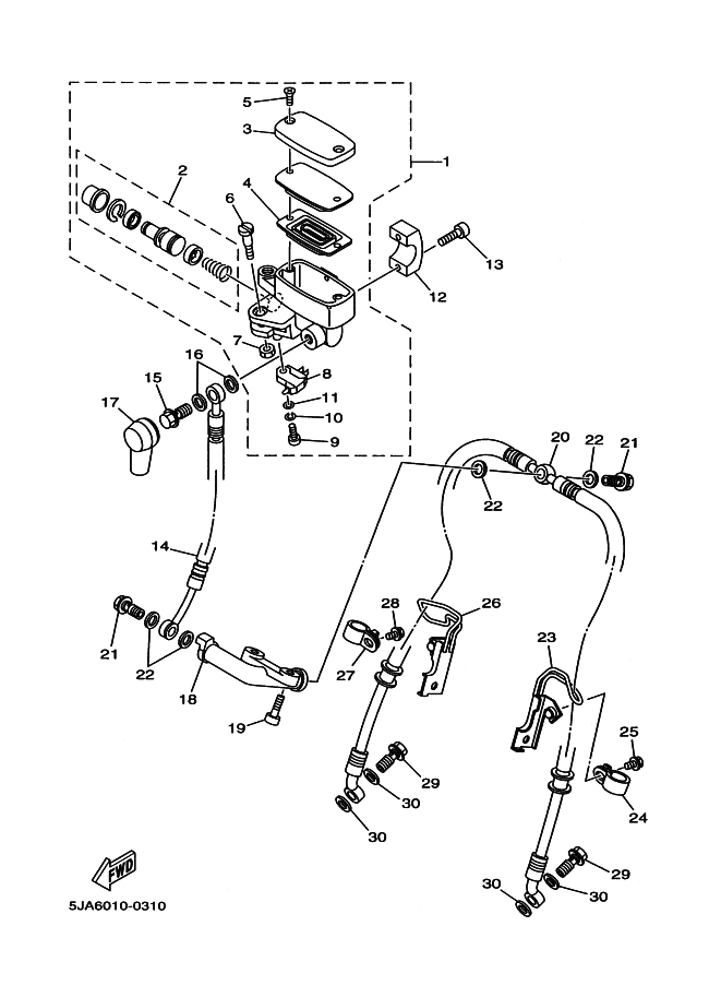 Front Master Cylinder