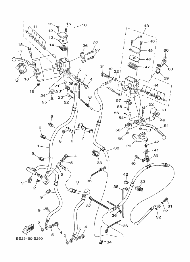 Front Master Cylinder