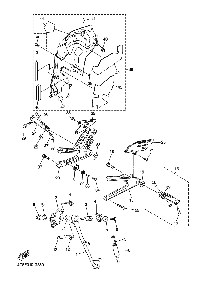 Stand & Footrest