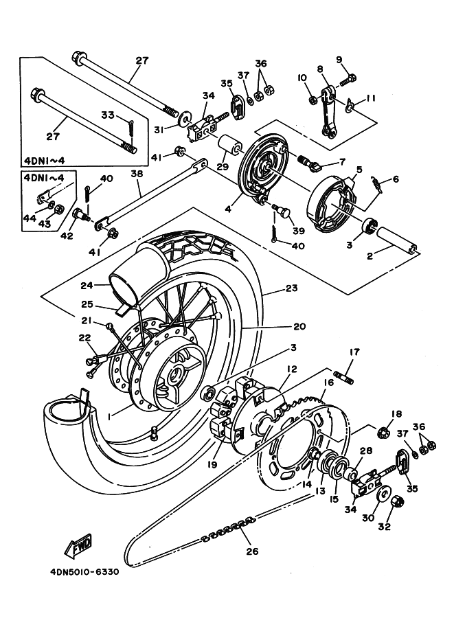 Rear Wheel