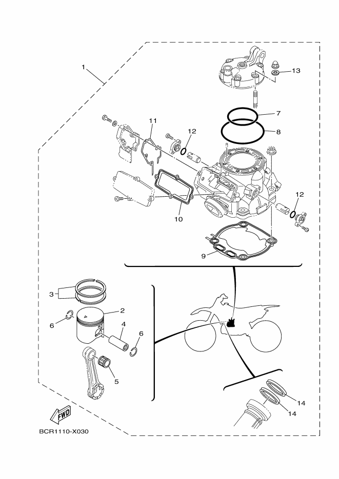 Piston Rebuilt Kit