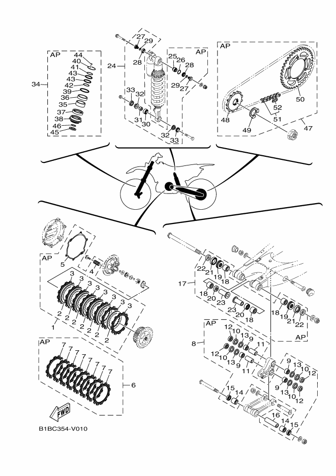 Kit de piezas de mantenimiento