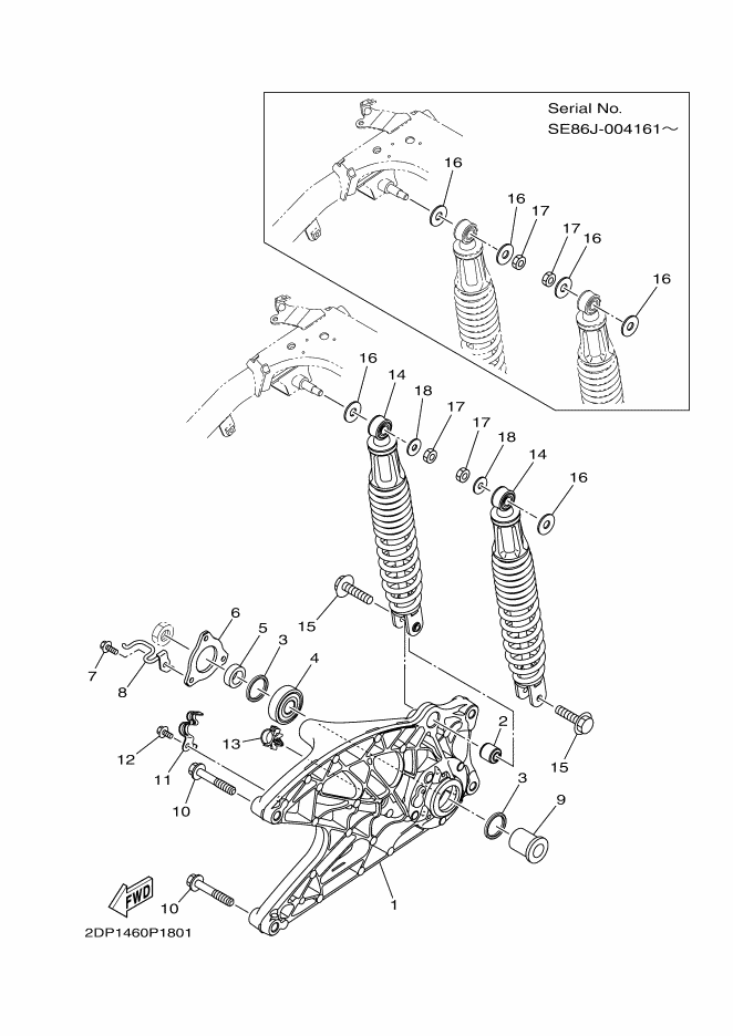 Rear Arm Suspension